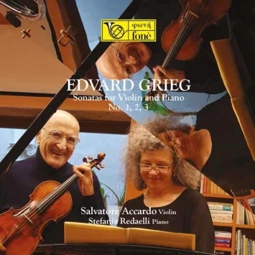 Edvard Grieg - Sonatas for Violin and Piano No. 1, 2, 3 (2022)