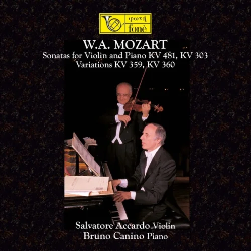 W.A. Mozart - Sonatas for Violin and Piano KV 481, 303 · Variations KV 359, 360 (2022)
