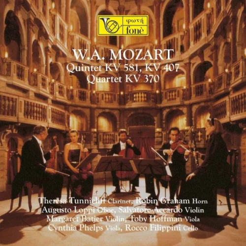 W.A. Mozart - Quintet KV 581, KV 407 · Quartet KV 370 (2022)
