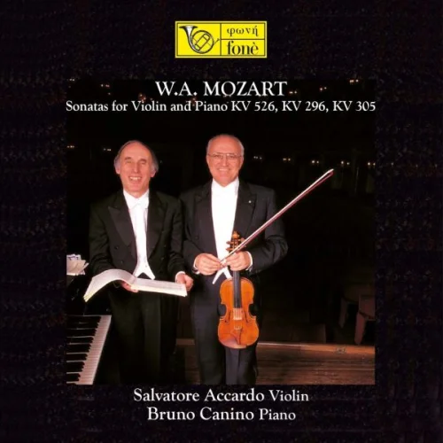 W.A. Mozart - Sonatas for Violin and Piano KV 526, 296, 305 (2022)