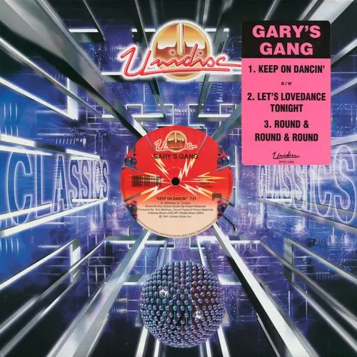 Gary's Gang - Keep On Dancin', Let's Lovedance Tonight, Round & Round & Round (Single) (1993)