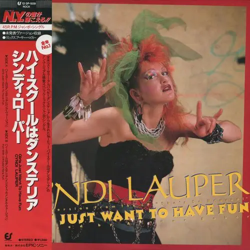 Cyndi Lauper - Girls Just Want To Have Fun (Single) (1984)