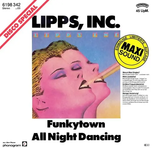 Lipps, Inc. - Funkytown / All Night Dancing (1979)