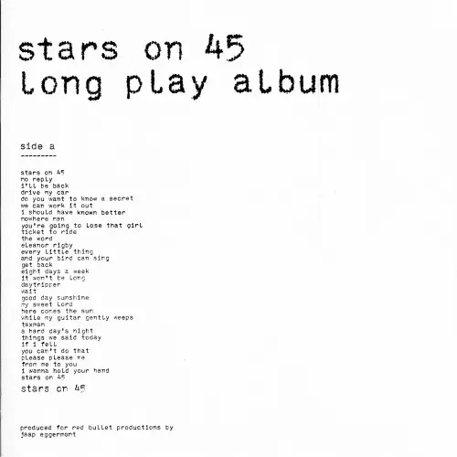 Stars On 45 - Long Play Album (1981/2023)