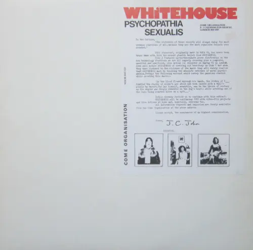 Whitehouse - Psychopathia Sexualis (1982)