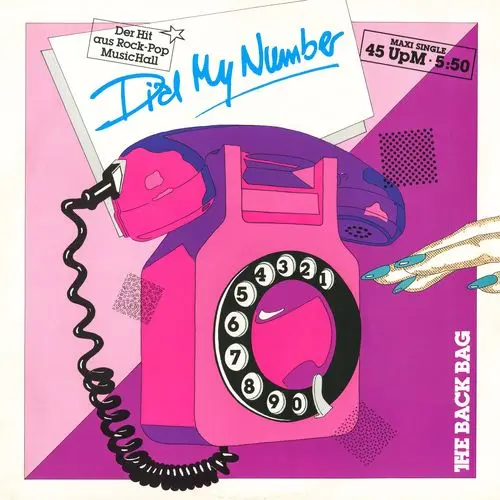 The Back Bag - Dial My Number (Maxi-Single) (1985)