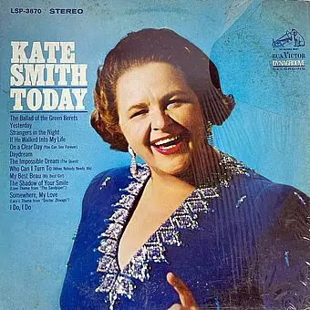 Kate Smith – Today (1966)